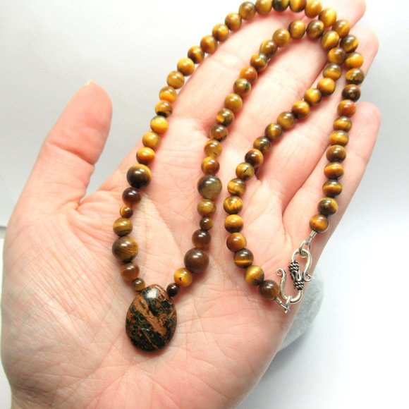 Tiger's Eye necklace - Picture 13 of 13